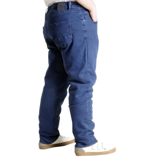Big Size Men's Jeans Stefano Blue