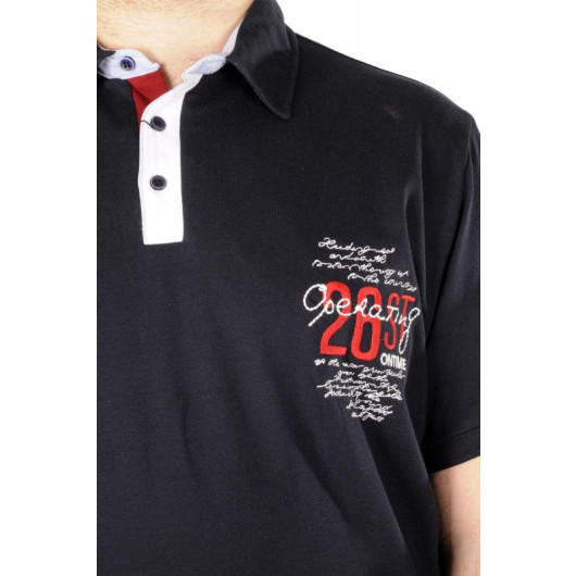 Plus Size T-Shirt Polo 26St Navy