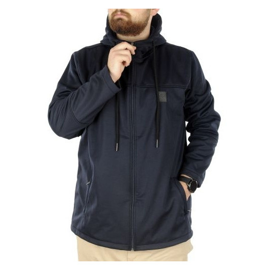 Men's Softshell Pieced Hooded Coat 21235 Anthracite