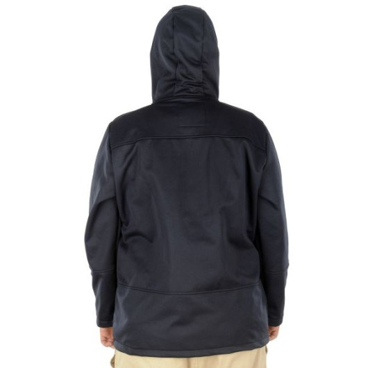 Men's Softshell Pieced Hooded Coat 21235 Anthracite