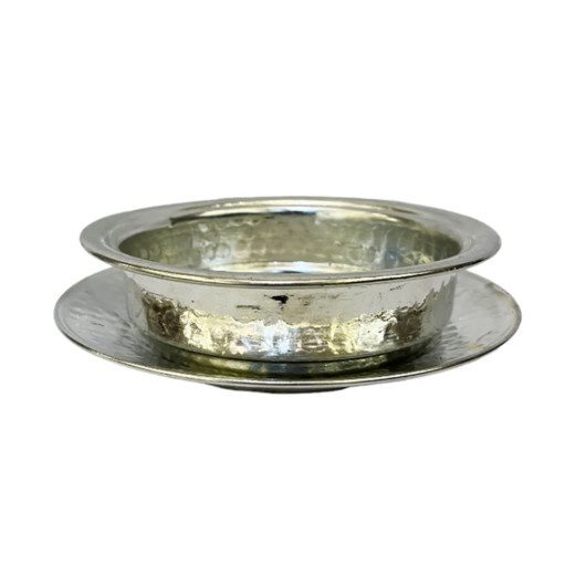 2 Piece Tinned Copper Soup Bowl
