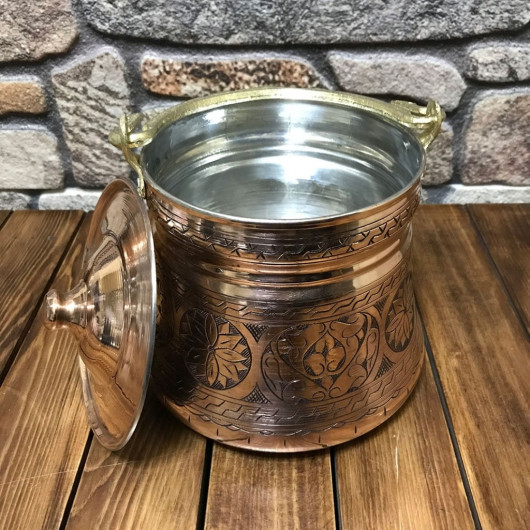 3 Liter Embroidered Copper Copper