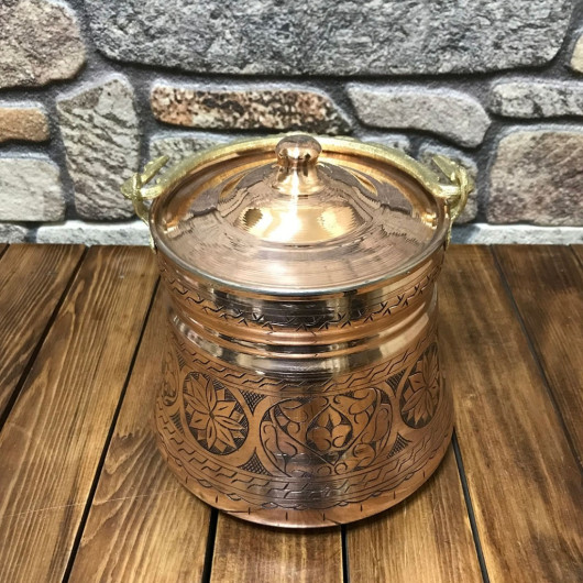 3 Liter Embroidered Copper Copper