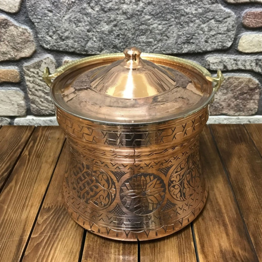 5 Liter Embroidered Copper Copper