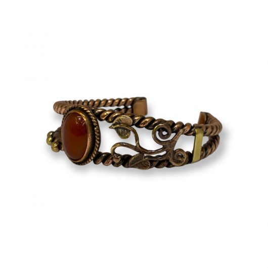 Agate Stone Copper Bracelet