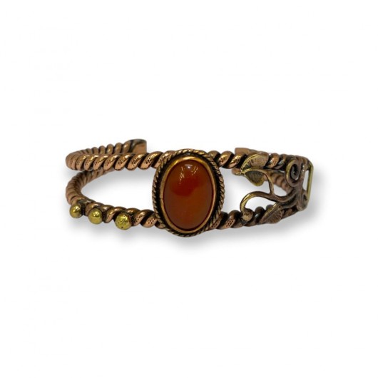 Agate Stone Copper Bracelet