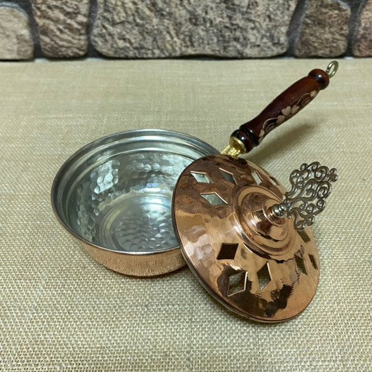 Copper Censer And Incense Holder