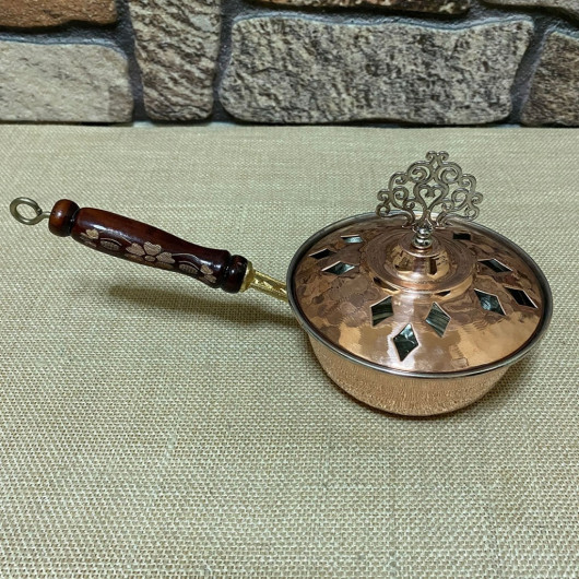 Copper Censer And Incense Holder