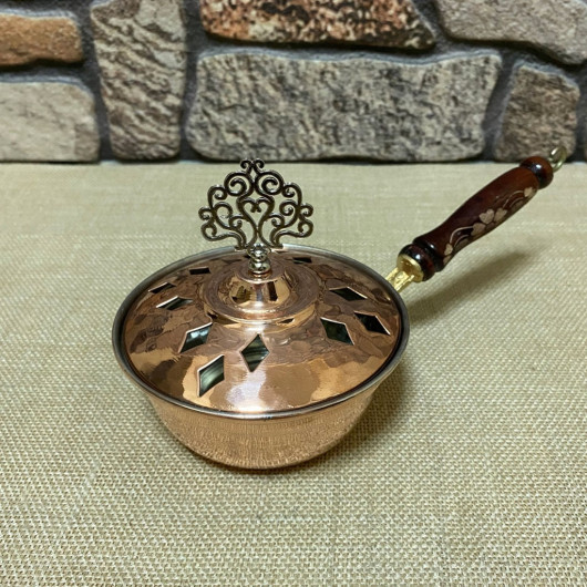 Copper Censer And Incense Holder