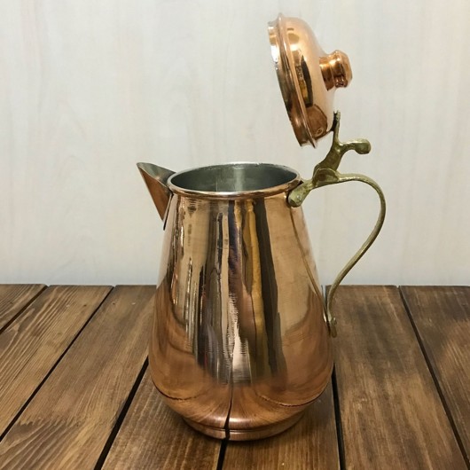 Copper Hive Milk Bowl