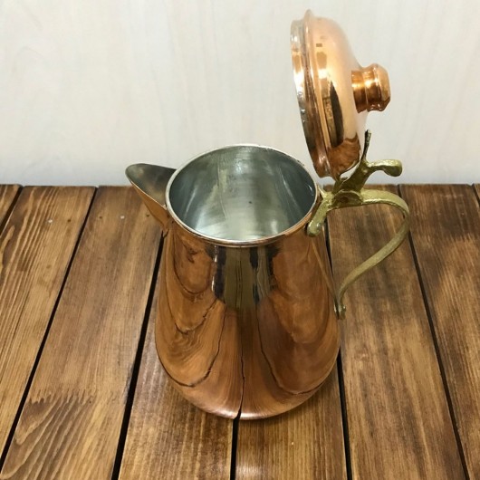 Copper Hive Milk Bowl