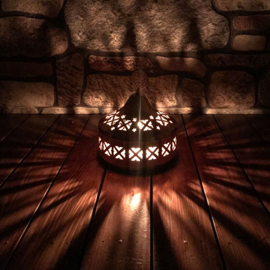 Copper Nostalgic Lantern