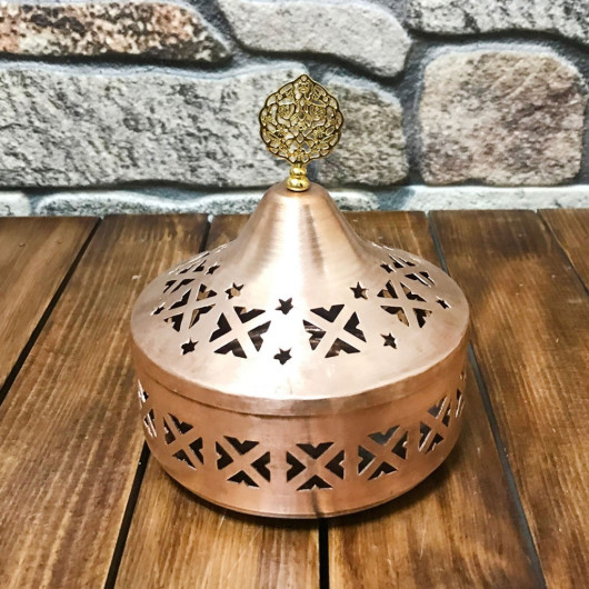 Copper Nostalgic Lantern