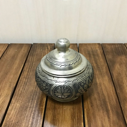 Large Copper Dome Sugar Bowl