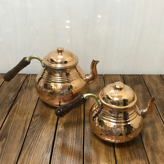 Forged Copper Teapot Medium Size