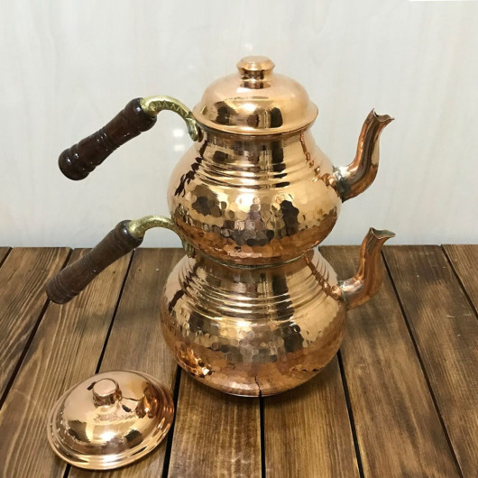 Forged Copper Teapot Medium Size