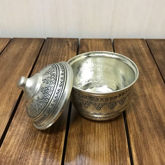 Tinned Copper Cluster Sugar Bowl