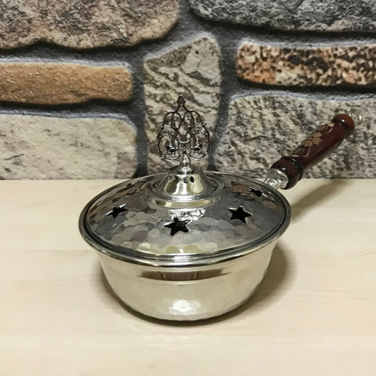 Nickel Copper Censer And Incense Holder