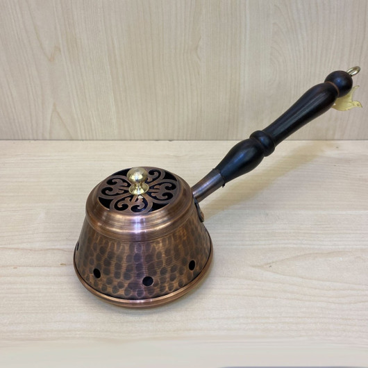 Oxide Forged Copper Incense Holder