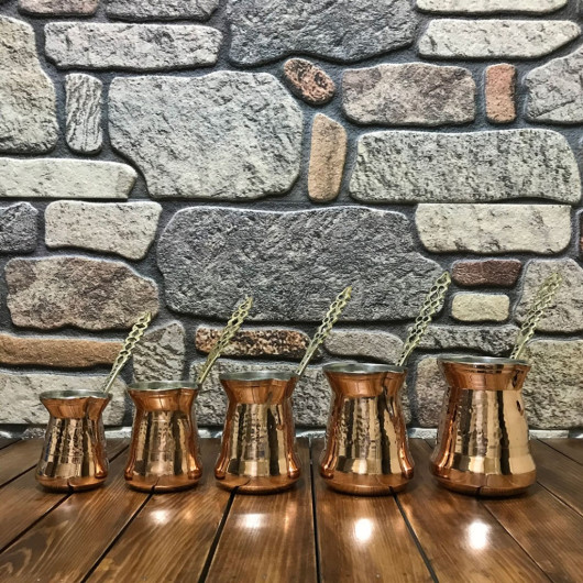 Sultan Copper Coffee Pot Set - Fine Copper