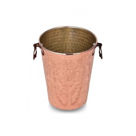 Turna Copper Island Ice Bucket 15 Cm Hand Forged Red Turna2553-1
