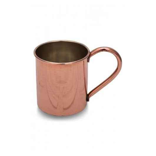 Turna Copper Cup 2 No. Straight 450 Ml Set Of 2 Red Turna0452-21