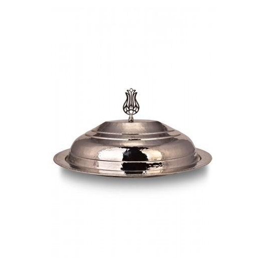 Turna Copper Dynasty Classic Cover Kayak Presentation Plate 30 Cm Hand Forged Nickel Turna4411-2