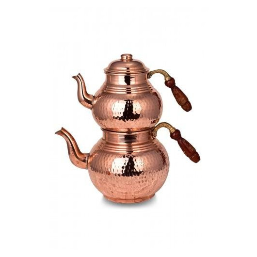 Turna Copper Classic Teapot No. 3 Fine Hand Forged Red Turna1955-1