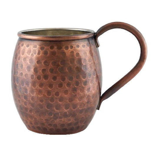 Turna Copper Moscow Mule Cup Hand Forged 500 Ml Oxide Turna0497-3