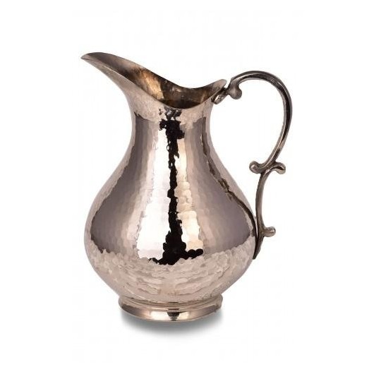 Turna Copper Pınar Pitcher No. 2 Hand Forged Nickel Turna7258-2