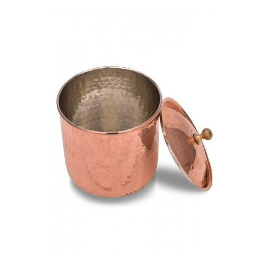 Turna Copper Saffron Spice Holder No. 3 Hand Forged Red Turna0003-1
