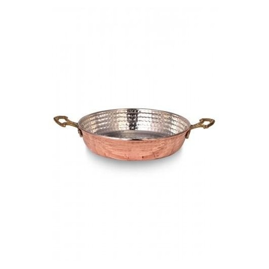 Turna Copper Noble Pan 3 No 18 Cm Thick Red Turna7552-1