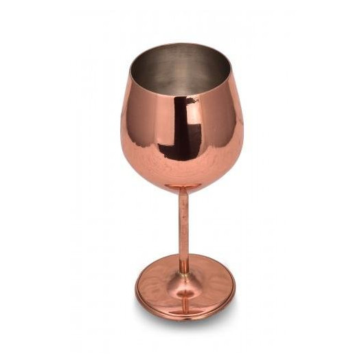 Turna Copper Vine-Gall Glass 500 Ml Straight 2 Pcs Set Red Turna0495-21