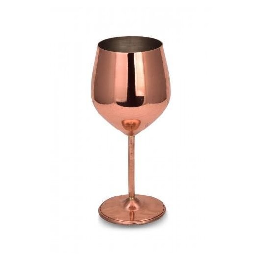 Turna Copper Vine-Gall Glass 500 Ml Straight 6 Piece Set Red Turna0495-61