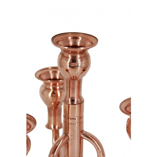 Turna Copper Vintage Red 4 Piece Candlestick Turna2612-1