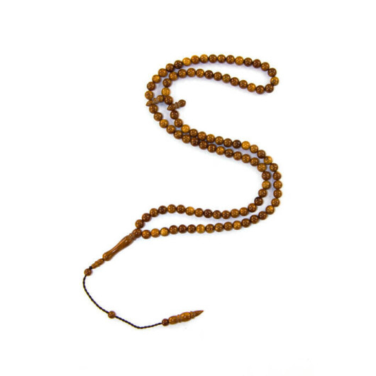 Kuka Prayer Beads - 99'S - 8 Mm Brown