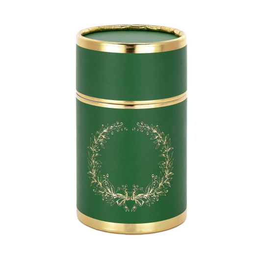 Special Cylinder Boxed Prayer Rug Set Green