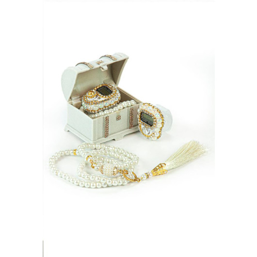 Luxurious Gift Box Inlaid With Diamonds And Pearls