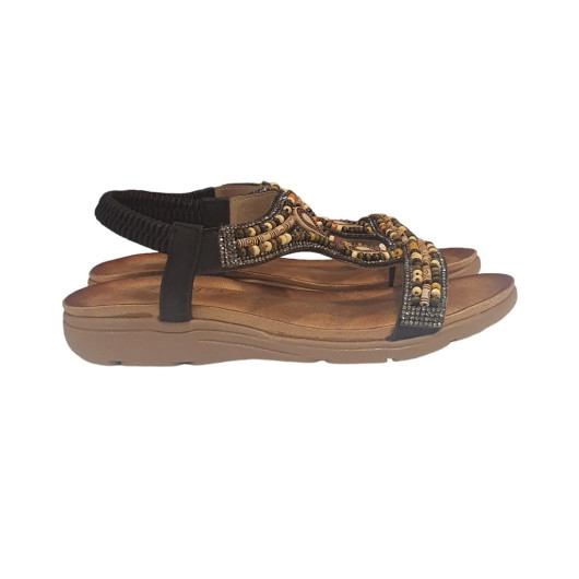 Puffy Stone Full Anatomical Sole Women's Sandal Shoes