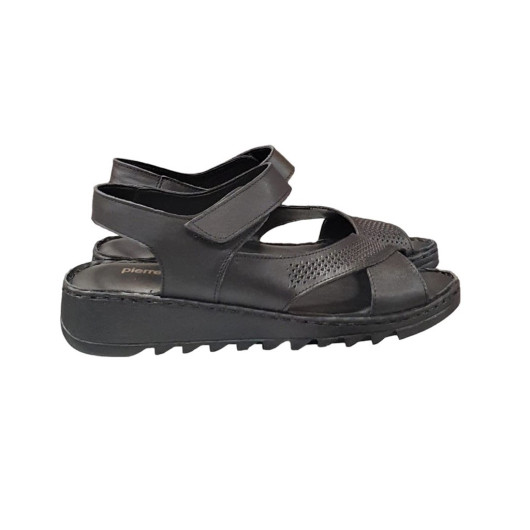 Leather Velcro Anatomical Women's Sandal Shoes