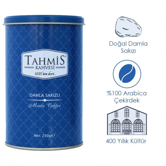 Single Package Turkish Coffee With Gum Drops 250 Gr
