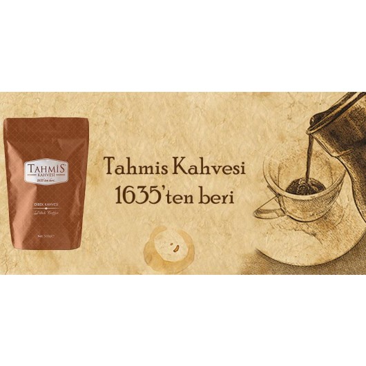 Plain Turkish Coffee Made By Hand Using A Mortar And Pestle From Tahmis 500 Grams