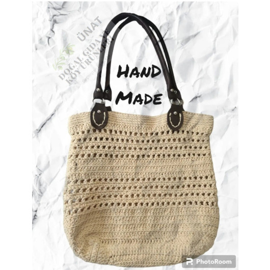 Handmadecanta Macrame Yarn Shoulder Bag
