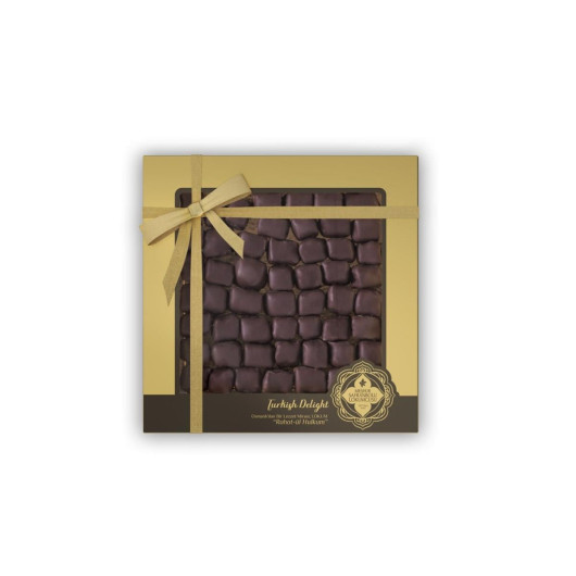 Chocolate Pistachio Turkish Delight Acetate Box 500 Gr