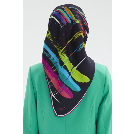 Silk Scarf In Calm Colors From Zahra Brand