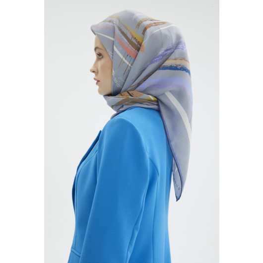 Silk Scarf In Elegant Colors From Zahra Brand
