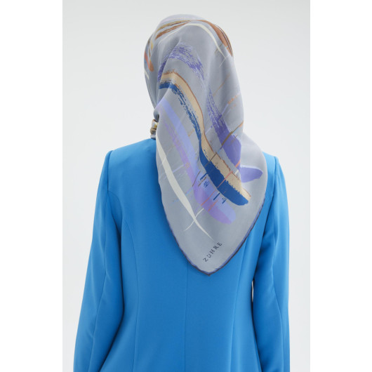 Silk Scarf In Elegant Colors From Zahra Brand