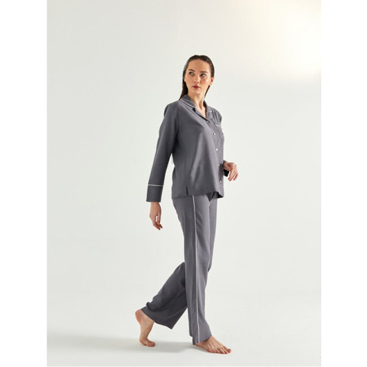 Cappi Anthracite Women's Pajama Set