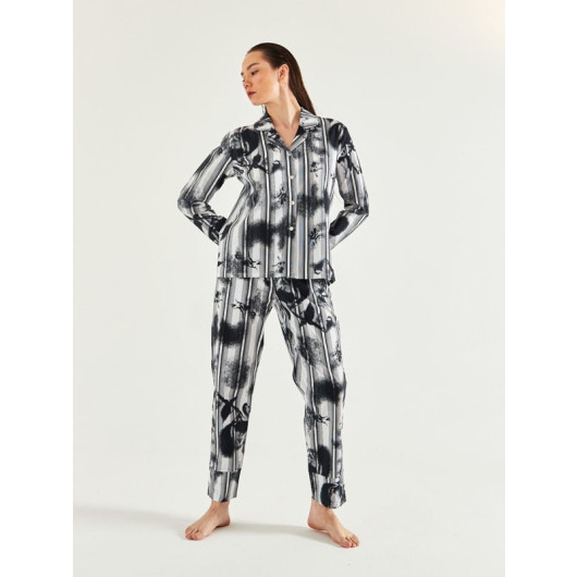 Zeno Black Women's Pajama Set