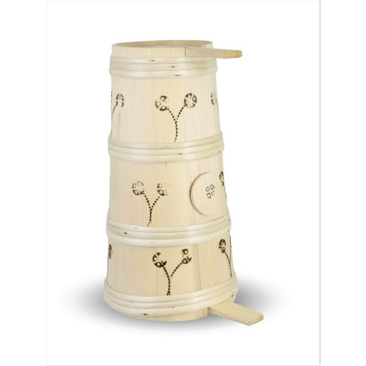 Wooden Milk Shaker For Making Butter And Yogurt 60 Cm